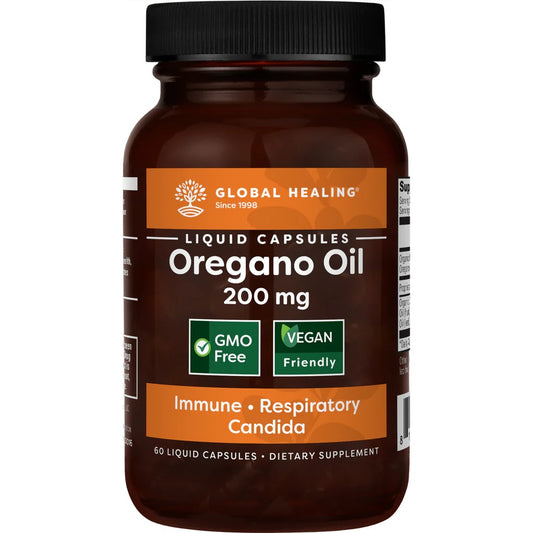 Global Healing Oregano Oil 200mg Capsules