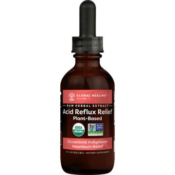 Global Healing Center Acid Reflux Relief - Plant Based